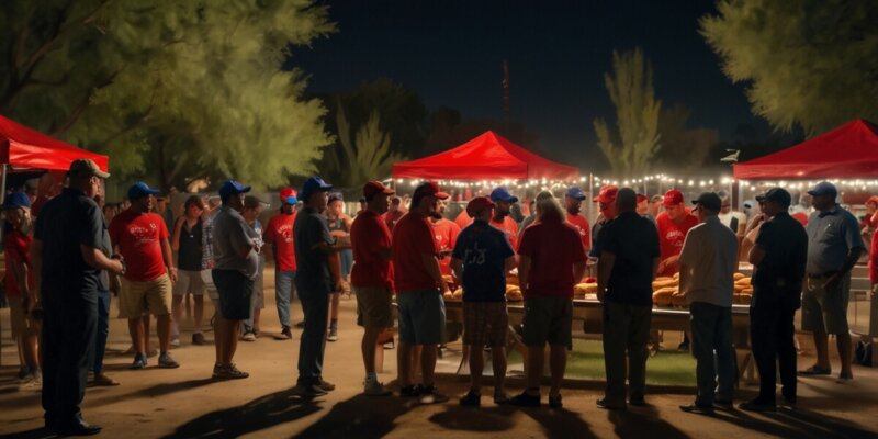 Geheimes Grillfest: Stimmenkauf durch Burger und Hotdogs?