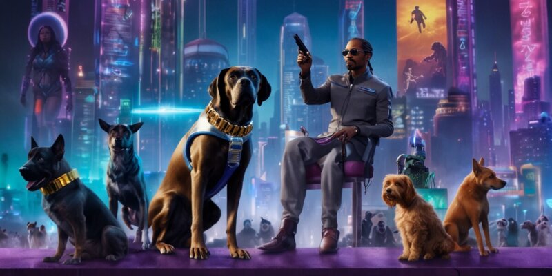 Snoop Dogg plant Science-Fiction-Film mit sprechenden Hunden!