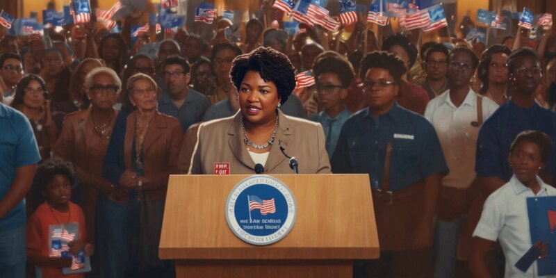 Stacey Abrams enthüllt Schockwahrheit über Wahlbeeinflussung!