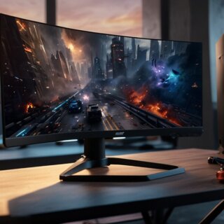 Sensationeller Deal: Acer 31,5-Zoll Curved Gaming-Monitor für $129!