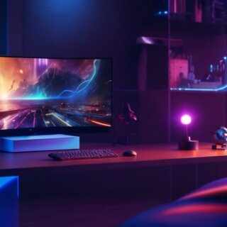 Entdecke den heißesten Gaming-Monitor mit Google TV!