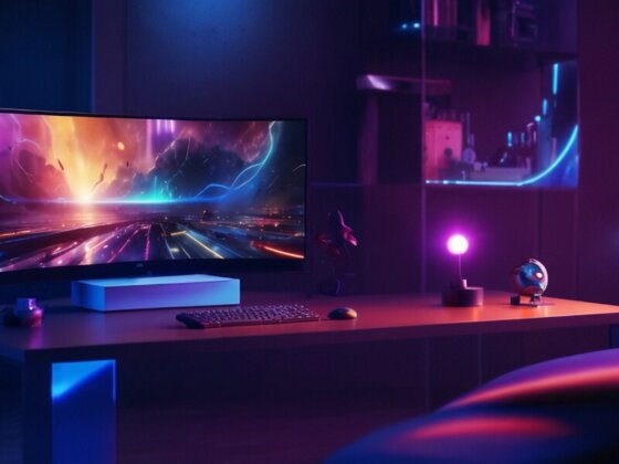 Entdecke den heißesten Gaming-Monitor mit Google TV!