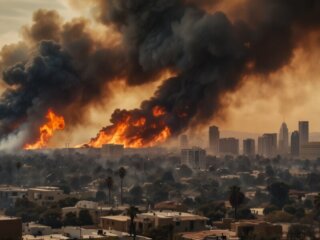 Katastrophenalarm in L.A.: Feuer zerstört über 5.000 Gebäude!