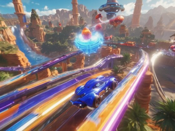 Entdecke das geheime Feature im neuen Sonic Racing Spiel!