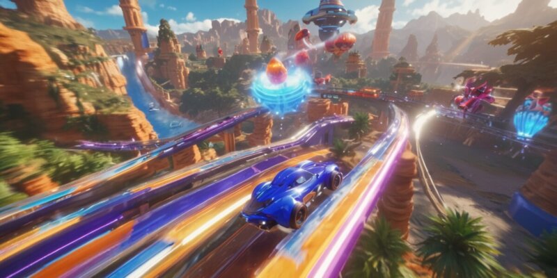 Entdecke das geheime Feature im neuen Sonic Racing Spiel!