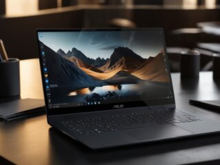 Entdecken Sie das Zenbook A14: Leichtestes Laptop mit 32h Akku!