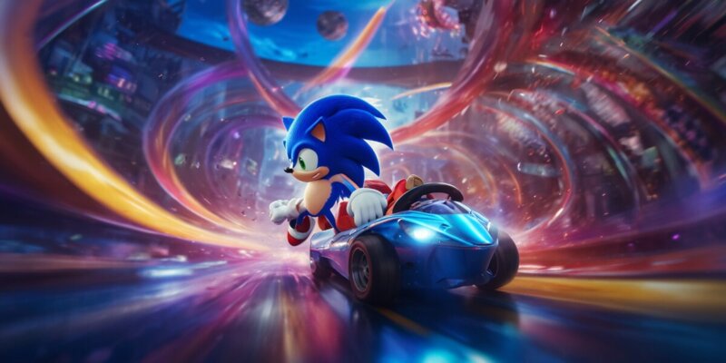 Erlebe Sonic wie nie zuvor - Rennabenteuer in neuen Dimensionen!