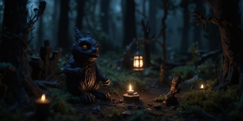 Erlebe den Horror: The Midnight Walk in atemberaubendem Claymation!