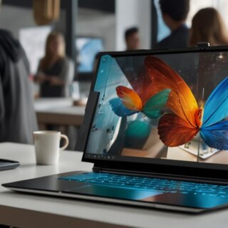 Lenovos Geheimwaffe: Revolutionärer Laptop mit Doppeldisplay!