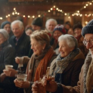 Rüstiger Opa Doug vereint die Welt mit seiner Winterparty!