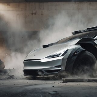 Schockierende Tesla-Crash-Tests: Cybertruck trotzt Beton!