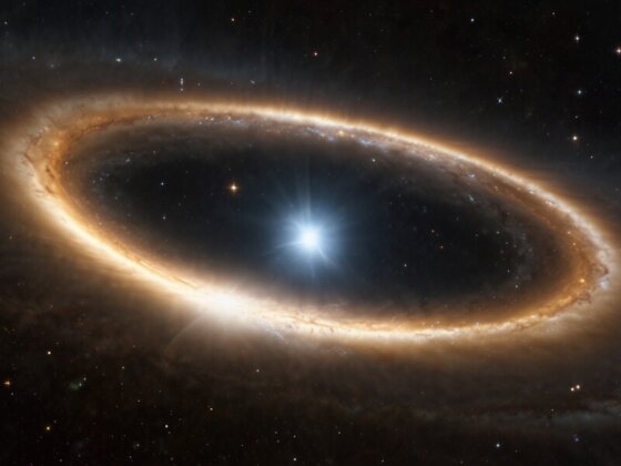 Unglaublich perfekter Einstein-Ring entdeckt: Ein kosmisches Spektakel!