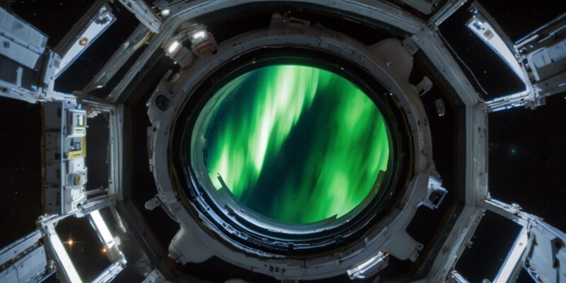 NASA-Astronaut filmt atemberaubende Lichtershow aus dem All!