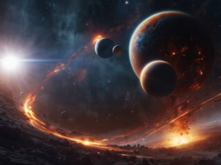 Planet begeht kosmischen Selbstmord und überrascht Astronomen