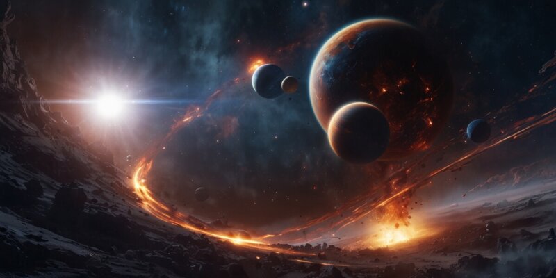 Planet begeht kosmischen Selbstmord und überrascht Astronomen