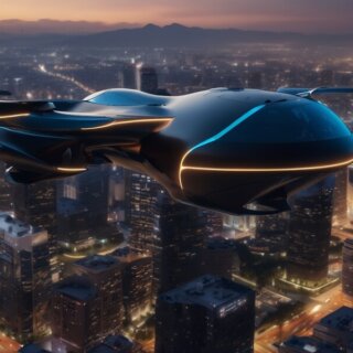 Entdecke die futuristischen Flugtaxis der Olympischen Spiele 2028