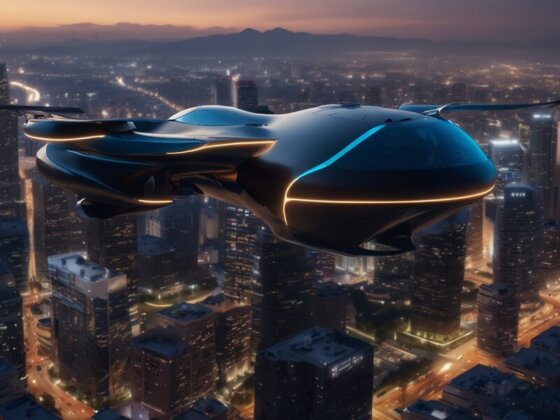 Entdecke die futuristischen Flugtaxis der Olympischen Spiele 2028