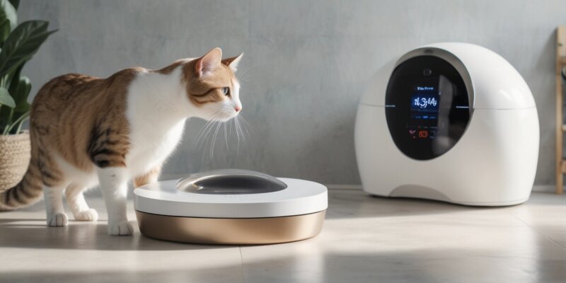 Entdecken Sie die futuristischste Katzentoilette des Jahres!