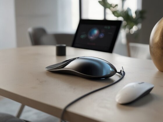 Entdecken Sie die revolutionäre Maus, die Ergonomie neu definiert!