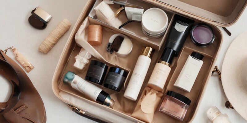 Entdecken Sie diesen einfachen Packtrick für stressfreie Beauty-Reisen!