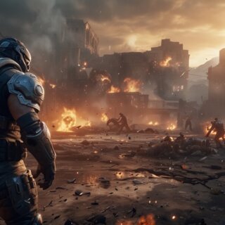 Erleben Sie Gears of War wie nie zuvor in atemberaubendem 4K