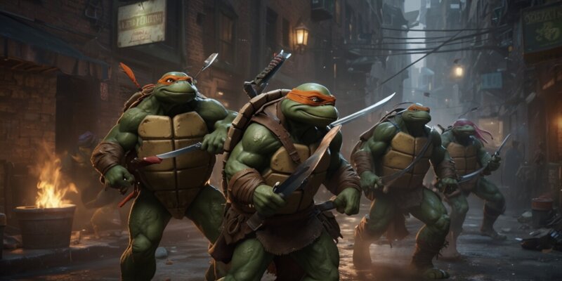 Ninja Turtles überraschend ernst: Jetzt Meister der Strategie!