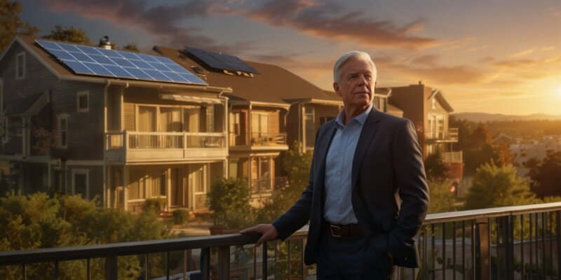 Raymond Wards kühner Plan: Balkonsolar als US-Energiequelle?