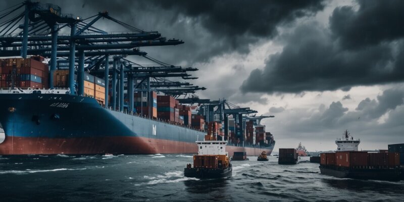 Schockierende Trendwende: Schwindende Schiffsfahrten bedrohen Handel!