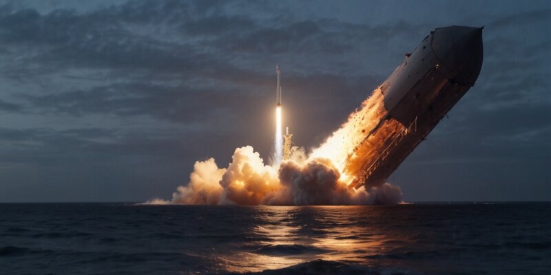 Starship-Absturz enthüllt unerwartete Risiken für SpaceX
