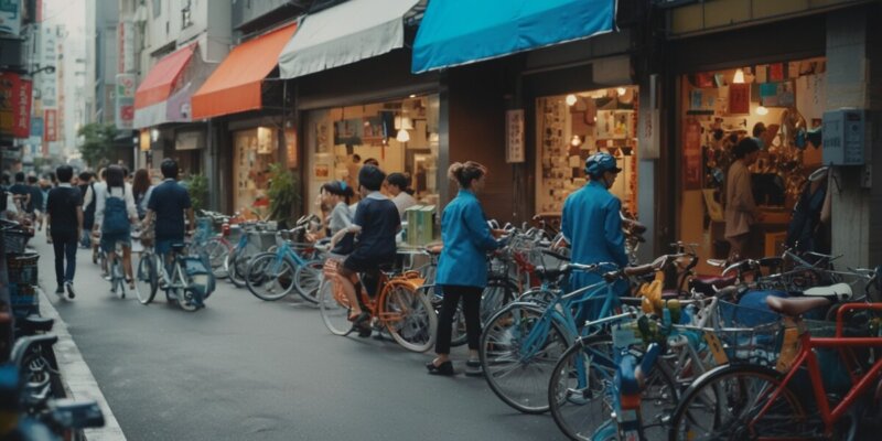 Tokios Fahrradparadies: Warum Blue Lug jeden begeistert!
