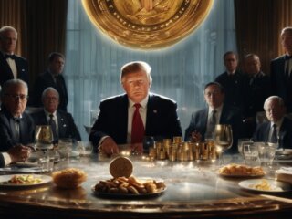 Trump's Dinner-Schachzug: Löst die TRUMP-Münze sein Ende aus?