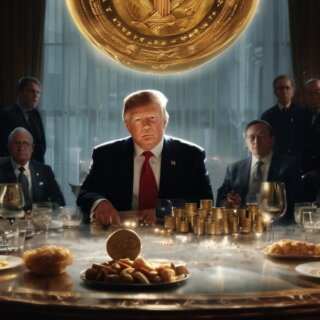 Trump's Dinner-Schachzug: Löst die TRUMP-Münze sein Ende aus?