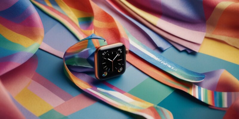 Warum das neue Apple Pride-Armband alle Blicke auf sich zieht