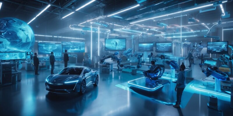 Wie das industrielle Metaversum die Autoindustrie revolutioniert