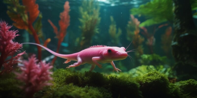 Axolotls enthüllen: Wie du verlorene Körperteile nachwachsen lässt!