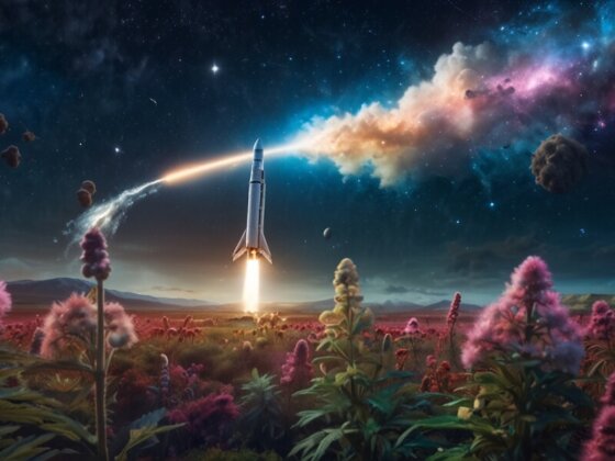 Cannabis-Samen im All: Die Zukunft der Weltraumlandwirtschaft?