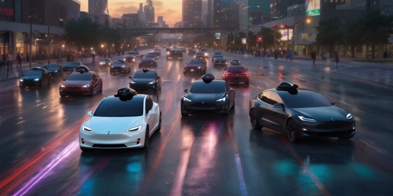 Chaos auf Texanischen Straßen: Tesla Robotaxis unter Beschuss