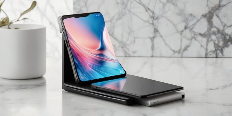 Entdecken Sie das Smartphone mit integriertem Papier-Display!