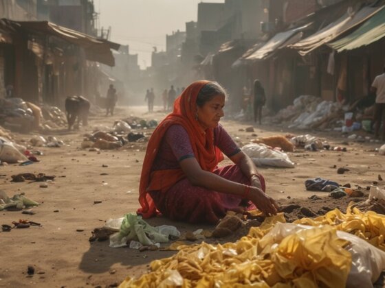 Extremhitze zwingt Indiens Müllsammler in den Kampf ums Überleben