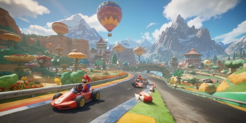 Nintendo revolutioniert Mario Kart mit riesiger Open-World-Reise!