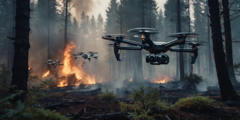 Revolutionäre Roboter retten bald Europas Wälder vor Bränden