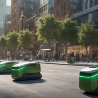 Revolution in der Stadtlogistik: Lieferroboter erobern Innenstädte