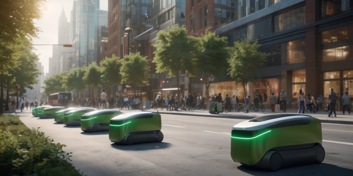 Revolution in der Stadtlogistik: Lieferroboter erobern Innenstädte