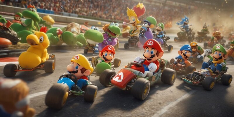 Skandalös: Neuer Mario Kart Fahrer bricht alle Regeln!