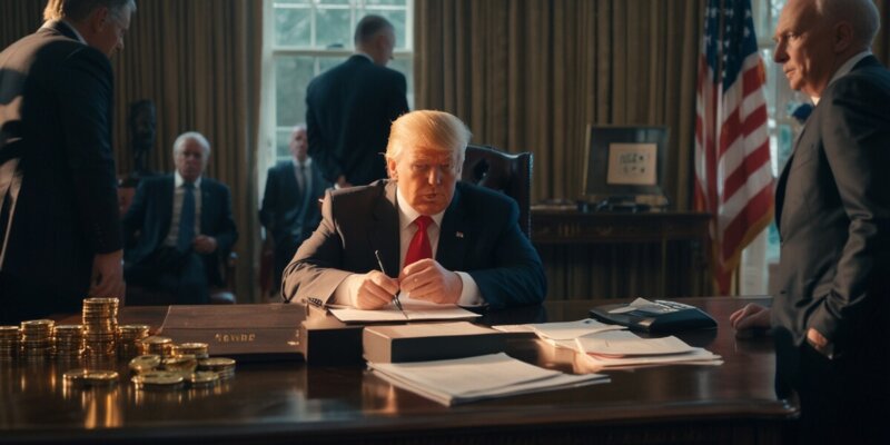 Krypto-Drama: Wie Trumps Machtspiele Regulierung verzögern