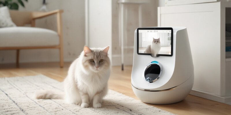 Revolutionäre Katzentoilette: Hightech-Gadget für Haustierfans!