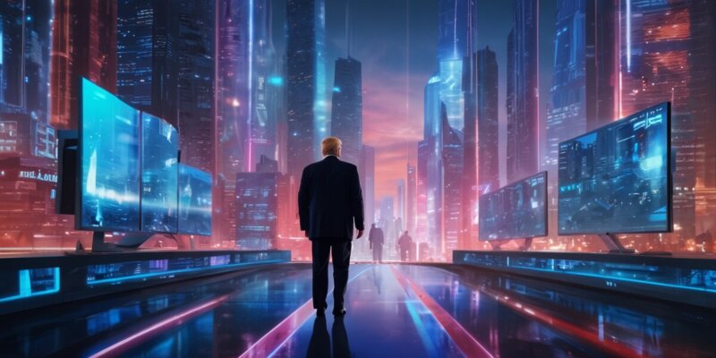 Trump startet neuen Plan zur Machteroberung im KI-Wettlauf