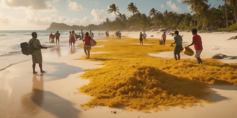 Wie Sargassum die Karibik zerstörte und dann rettete